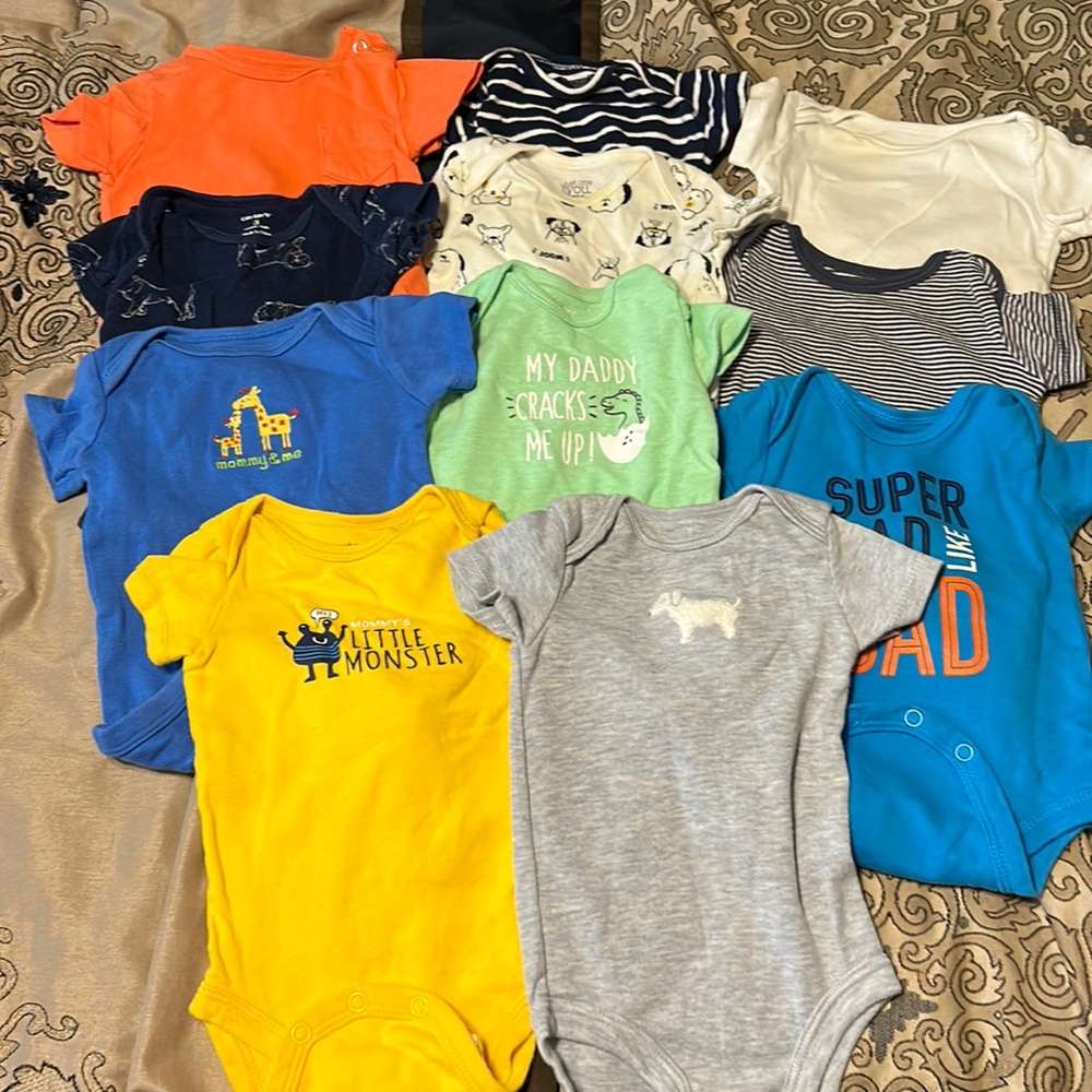 3m carters onesies